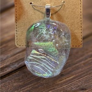 Dichroic Glass Pendant